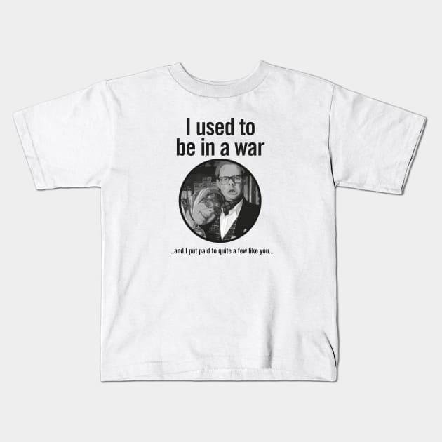 I used to be in a war Kids T-Shirt by jensonpan